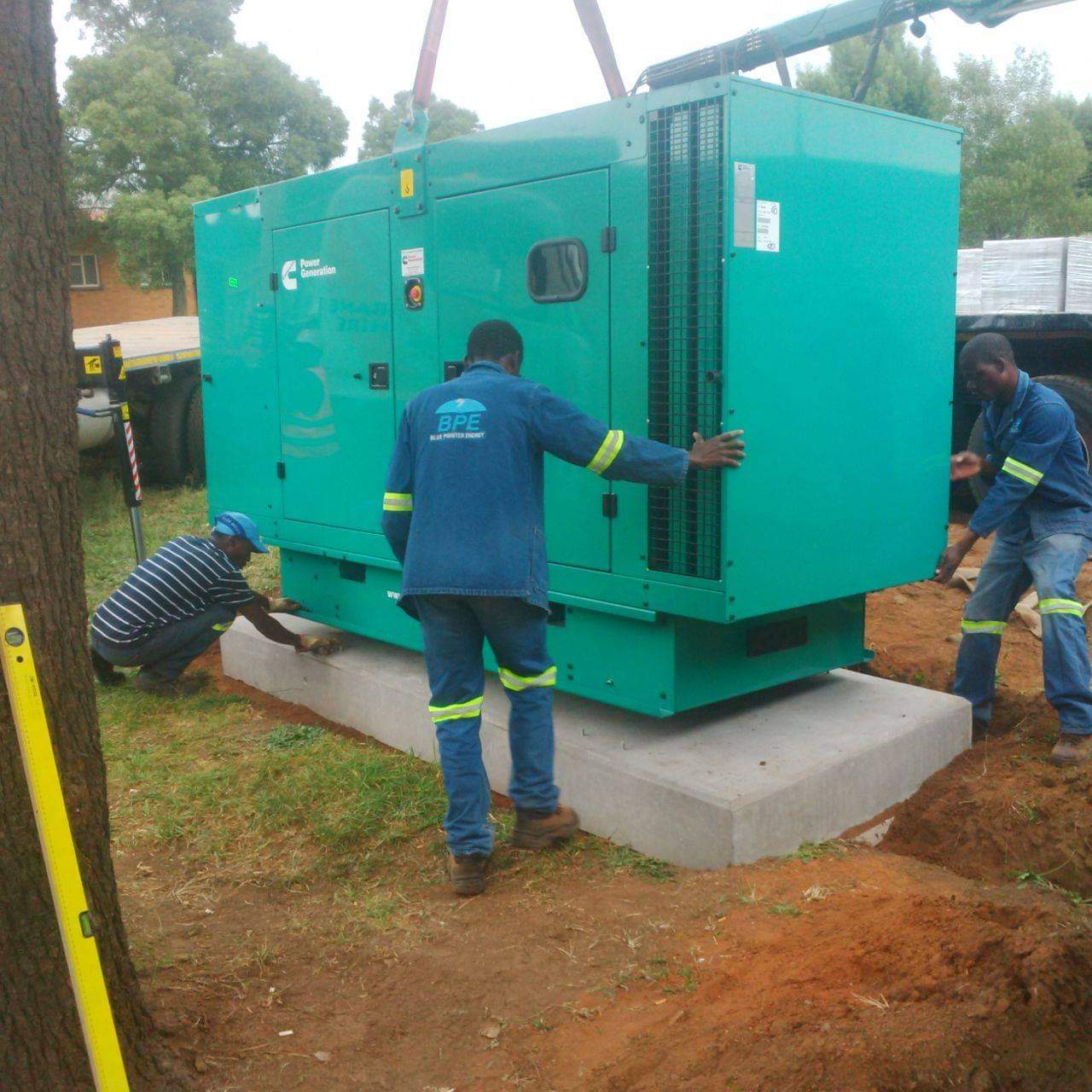 Blue Pointer Energy Built with SitePad